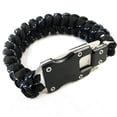 thumbnail image 2 of Pulsera de herramientas para exteriores Paracord, equipo de supervivencia, pulsera de supervivencia multiuso para acampar al aire libre, senderismo, pesca YUNYI BRAND  Deportes, 2 of 8