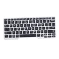 thumbnail image 3 of Funda universal de silicona para teclado de portátil Dell Latitude E5480 y E5490 Negro, 3 of 8