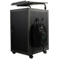 thumbnail image 3 of Pemberly Row Modern Metal Teacher's WorkPod Lectern in Charcoal Slate, 3 of 11