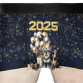thumbnail image 4 of Happy New Year Schnauzer Welcome 2025 Balloon Firework Party All Over Print Boxer Briefs Underwear for Men Dad Miniature Schnauzer Dog Lover - 01014, 4 of 6