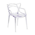 thumbnail image 3 of Heavenly Collection Plastic Dining Chair Set of 2, 3 of 3