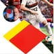 thumbnail image 4 of 2 Pieces Football Referee Cards Set Soccer Referee Red Yellow Cards Football Warning and Expulsion Cards for Football Matches, 4 of 5