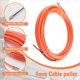 thumbnail image 5 of 4Mm 15 Metros Dispositivo de Guía Naranja Cable Eléctrico Nylon Extractores Empuje Conducto Serpiente Alambre la Cinta Los Pescados Rodder, 5 of 5