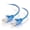 Blue, variant on 5 ft. Cat6 Snagless Unshielded UTP Slim Ethernet Network Patch Cable, Blue