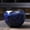 Deep Blue, variant on CNV Artistic Crackle Glaze Ceramic Cup, Handcrafted Self-Standing Tumbler for Tabletop Display & Daily Use