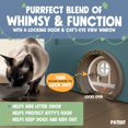 thumbnail image 2 of Puerta Cat Door Purrfect Portal Gnome® para puertas interiores, 2 of 5