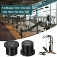 thumbnail image 4 of Uxcell 6 Pack Nylon Machined Wheels/Rollers Gym Replacement Wheels Fits with Bearings Through Hole of 5/16" in Diameter, Black, 4 of 5