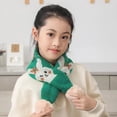 thumbnail image 6 of KYAIGUO Toddler Girls Boys Adjustable Scarf Kids Winter Fleece Warm Collar Scarves Baby Cartoon Soft Neck Warmer Scarf, 6 of 9