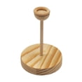 thumbnail image 2 of Soporte de exhibición para bolas de cristal Soporte para bolas de cristal Soporte de esfera de madera Huevo 115 cm de alto., 2 of 9