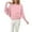 Pink, variant on Sweaters for Women Lightweight Sweaters for Women Oversized Batwing Sleeve Pullover Knit Sweater Crew Neck Long Sleeve Soft Casual Loose Fit Comfortable Fall Winter Fashion