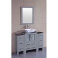 thumbnail image 1 of Mercury Import Group AGR124SQBG2S 48 in. Bosconi Single Vanity Set - Gray, 1 of 1