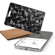 PEISAINOX Wallets Tracker Card, Compatible with Apple Find My (IOS Only), Air Tag, Thin Bluetooth Locator Smart Card for Wallet, 1 Pack