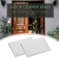 thumbnail image 2 of 6 Pieces Self-Adhesive Door Corner Seals, Weather Stripping Wedge Draft Stopper, Door Frame Seal Corner Foam (White), 2 of 8