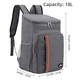 thumbnail image 5 of Mochila aislante de gran capacidad, diseño moderno y duradero, bolsa de cerveza para picnic al aire libre impermeable, mochila con bolsa de hielo a prueba de fugas, 5 of 6