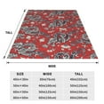 thumbnail image 3 of Pofeuu Dragons2 Print Ultra-Soft Micro Fleece Blanket,for Bed Or Sofa,All Season Throw Blankets Flannel Blanket-50"x40", 3 of 7