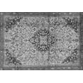 thumbnail image 1 of Ahgly Company Indoor Rectangle Medallion Gray Traditional Area Rugs, 5' x 8', 1 of 1