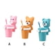 thumbnail image 5 of Guardurnaity Juego de cepillos de dientes adorables autoadhesivos para baño, soporte antideslizante para cepillos de dientes, Kit de tazas, cuidado de los oídos Rosado, 5 of 6