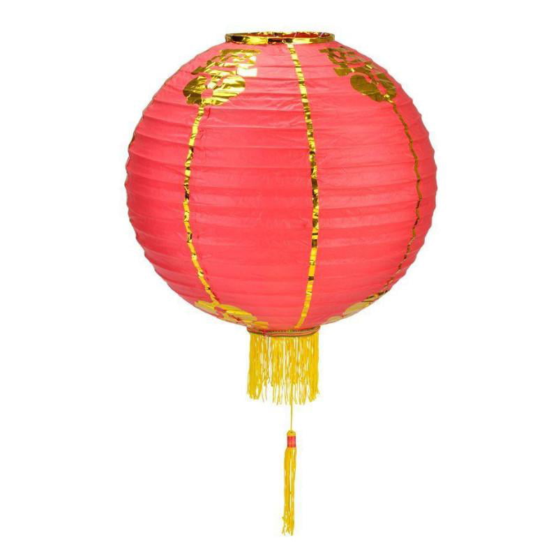 8 Pack Red Paper Lantern Chinese Traditional Fu Lanterns Decorations With Decorative Tassel For New Year Spring Festival Carnivals Celebrations Party Decorations