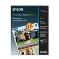 thumbnail image 1 of Papel Epson para presentaciones mate, 8.5 x 11 pulgadas, 100 hojas, blanco, 1 of 3