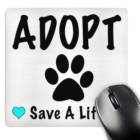 3dRose  Adopt Save A Life Aqua  MousePad price history on PriceWatchPro