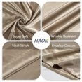 thumbnail image 5 of JML Silky Soft Satin Pillowcases Queen Set of 2,Wrinkle, Fade, Stain Resistant,20"x 30",Taupe, 5 of 5