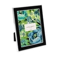 thumbnail image 1 of Portarretrato Laura Ashley Esmalte Negro 4x6'' Metal Plateado, 1 of 6