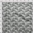 thumbnail image 3 of oneOone Georgette Viscose Fabric Leaves & Floral Ikat Print Fabric BTY 42 Inch Wide, 3 of 4