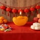 thumbnail image 4 of Velas Yuanbao Vela perfumada Yuanbao de Año Nuevo, regalo de vela naranja con aroma navideño (1 unidad) JASKFLY, 4 of 6
