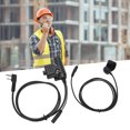 thumbnail image 1 of Military Headset Adapter, Anti Tensile Hearing  Sound Amplification Easy Installation U94 PTT Adapter  For TK3107, 1 of 8