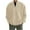 Khaki1, variant on Lmnyox Men's Sweatshirts Quarter Zip Long Sleeve Casual Pullover Tops Solid Color Casual Athletic Shirts