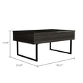 thumbnail image 3 of Coffee table with hidden storage compartment / Good for living room use / Metal legs ensure firmness, 3 of 5