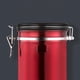 thumbnail image 3 of Bote de café hermético Recipiente De Acero Inoxidable Para Café Con Cuchara 1500ml Rojo 1500ml rojo Magideal Bote de café hermético, 3 of 6