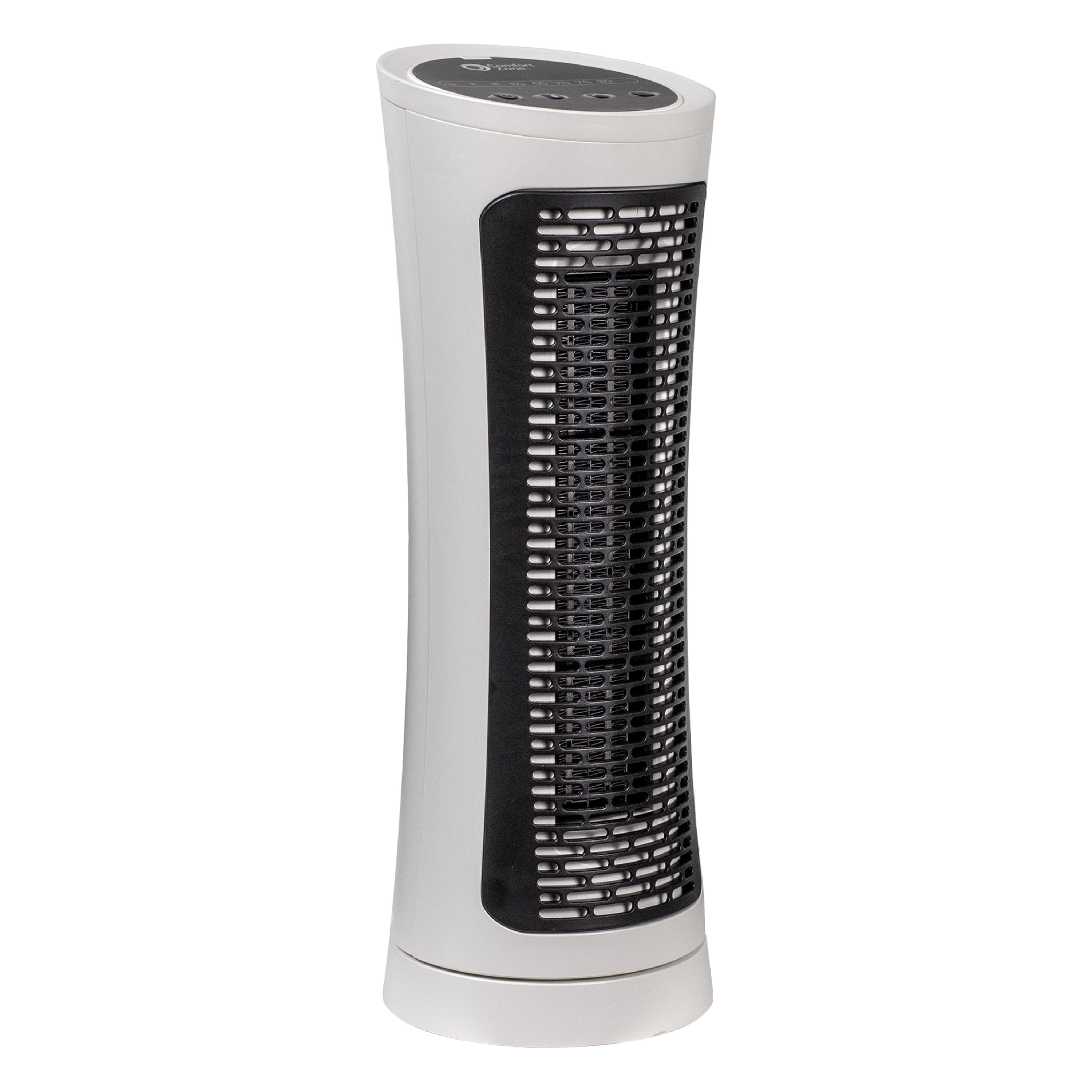 Comfort Zone 1500W Ceramic Energy-Save Space Heater, White - Walmart.com