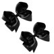 thumbnail image 5 of 2 Pcs Hand-made Grosgrain Ribbon Solid Color Hair Bows Alligator Clips Hair Accessories For Little Teen Toddler Girls Kids, 5 of 5