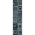 thumbnail image 2 of Addison Rugs Chantille Indoor/Outdoor Transitional Geometric Blue Washable Runner Rug, 2'3" x 7'6", 2 of 6