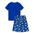 thumbnail image 2 of Wonder Nation Boys Short Sleeve Shirt and Shorts Pajama Set, 2-Piece, Sizes 4-18 & Husky, 2 of 3