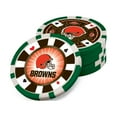 thumbnail image 5 of MasterPieces Casino Style 300 Piece Poker Chip Set - NFL Cleveland Browns, 5 of 7