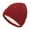 Red, variant on Winter Hats for Women Beanies Women Girl Fashion Solid All Autumn and Winter Knitted Warm Woolen Hat
