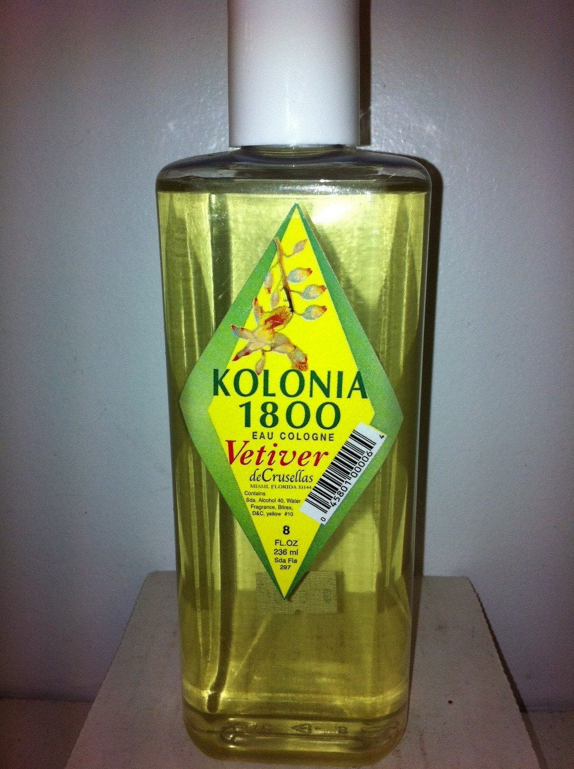 Crusellas Agua De Violetas Cologne – 8 Fl Oz (236 ML) – Classic Violet Scent – Made In USA