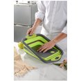 thumbnail image 5 of Tabla de cortar plegable, tabla de cortar multifuncional 3 en 1 que ahorra espacio, cesta para contenedores de frutas y verduras, cesta de lavado y drenaje para camping, picnic y cocina, XL ER, 5 of 5