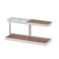 thumbnail image 1 of Mistaha Remote Control Holder Stand Wooden Iron Glasses Watch Storage Box Office Desktop Organizer Jewelry, 1 of 7