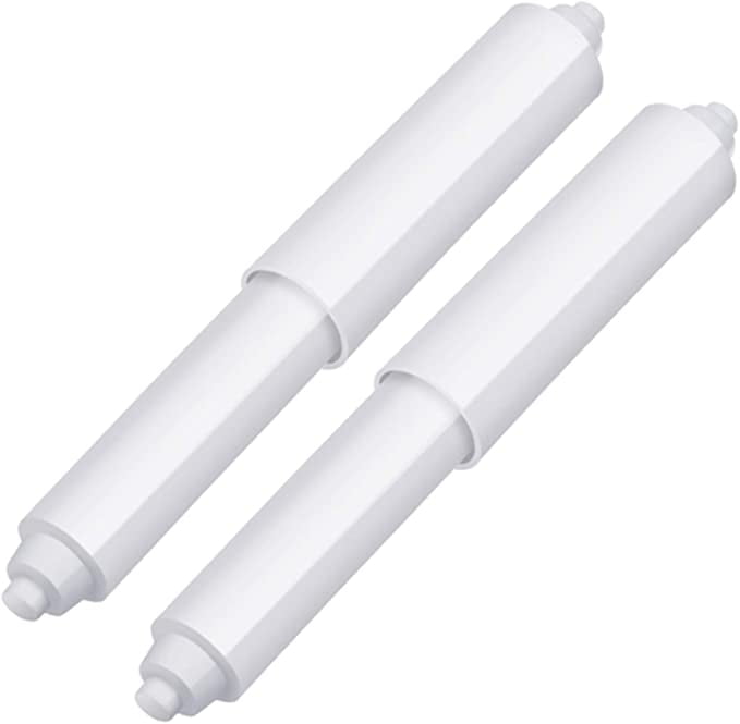 White Loo Roll Replacement Spindle Spring Standard