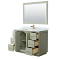 thumbnail image 6 of Wyndham Collection Wcf414148s-Nat-Unsm46 Strada 48" Free Standing Single Basin Vanity Set, 6 of 7