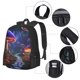 thumbnail image 2 of Balery Jungle Path Glowing Mushrooms Mochila para hombre y mujer - Tela Oxford 600D resistente - Gran capacidad, resistente al agua, ideal para la escuela, viajes y senderismo, 2 of 6