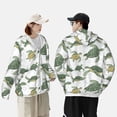 thumbnail image 5 of Picia Cute Turtle Women's Men's UPF 50+ Sun Protection Hoodie Shirt Long Sleeve SPF Fishing Outdoor UV Hiking Lightweight Shirts-X-Large, 5 of 9