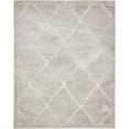 thumbnail image 2 of Rugs.com Lattice Shag Collection Rug – 8' x 10' Gray Shag Rug Perfect For Living Rooms, Large Dining Rooms, Open Floorplans, 2 of 9