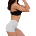 thumbnail image 5 of WZXFASHION Women's Fashion Basic Elastic Comfortable Sexy Solid ColorPrint Underwear Intimates Multicolor L, 5 of 5