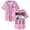 Pink, variant on Maddox Batson I Need A Truck Tour Baseball Jersey Short Sleeve Button-up Shirts Women Men Streetwear Tee