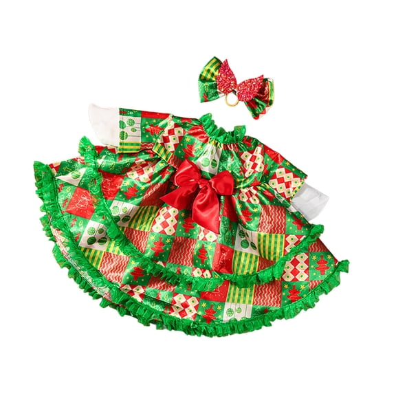 Rkxzt Doll Clothes Christmas Goose Outdoor Decoration Costume for 23 Inch Yard Goose Holiday Festive Outfit,Photo Props