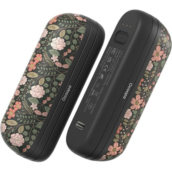 Ocoopa Hand Warmers Rechargeable 5200mAh,Tech Gifts to Raynauds,Camping,Christmas - 2 Pack